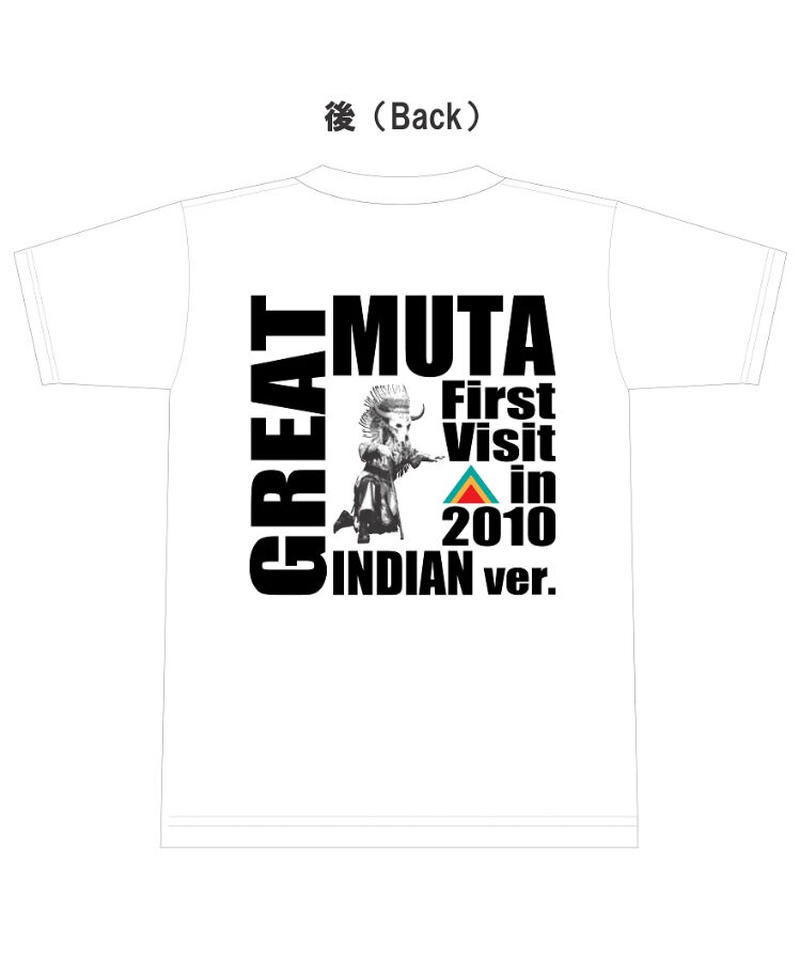 グレート ムタ インディアン復刻ver Tシャツ Keiji Muto Official グレート ムタ インディアン復刻ver Tシャツ Keiji Muto Official