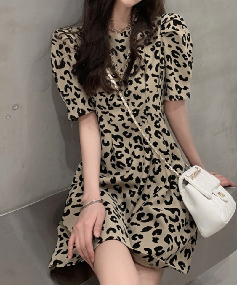 22新作モデル Pierlot Claudie ミニワンピース レオパード Claudie Pierlot ワンピース ワンピース オールインワン Saturdays Ai