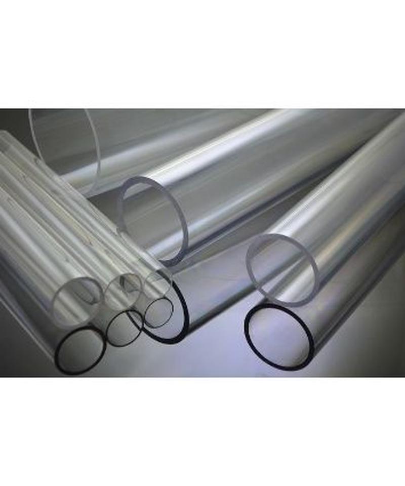 ポリカーボネイト透明パイプ 外径42mm 内径38mm 1m 薄肉タイプ テイヨー株式会