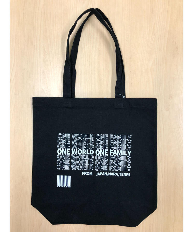 Newデザイン One World One Family トートバッグ 天理ふしん社オン Newデザイン One World One Family トートバッグ 天理ふしん社オン