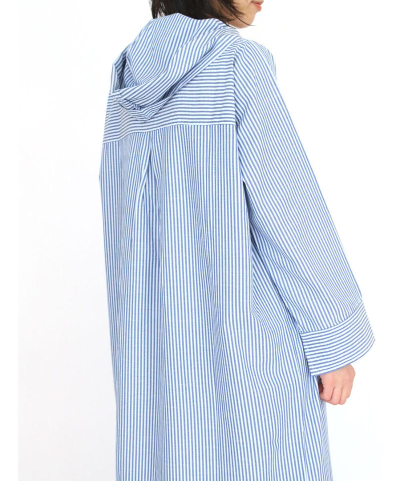 6213 565 フード付シャツワンピース Autumn Torrazzodonna E