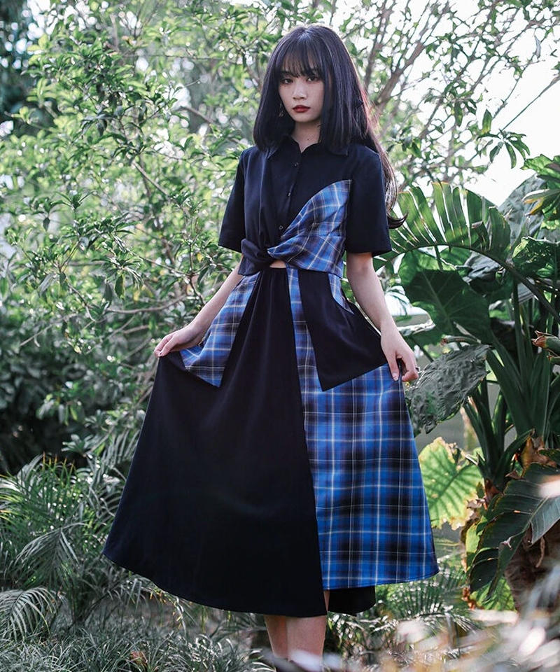 ミストマールチェックドレス Da 560 Londa