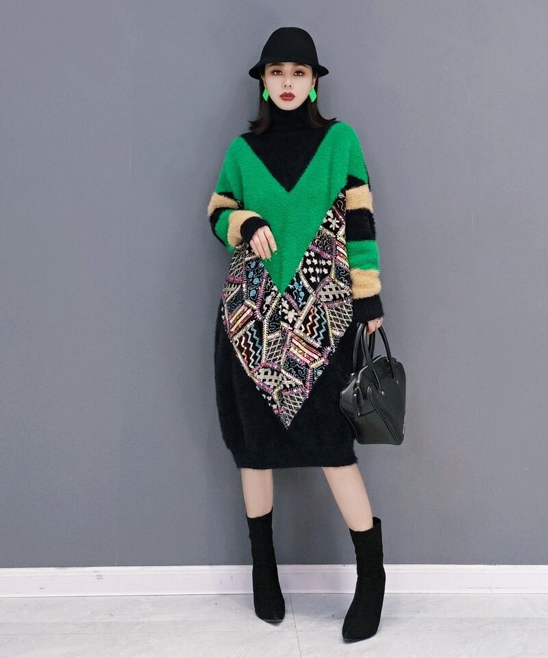 ルーテクアットニットワンピース Da 747 Londa ルーテクアットニットワンピース Da 747 Londa