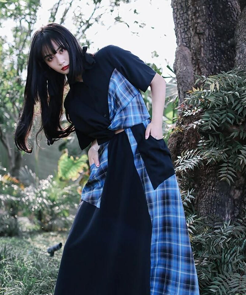 ミストマールチェックドレス Da 560 Londa