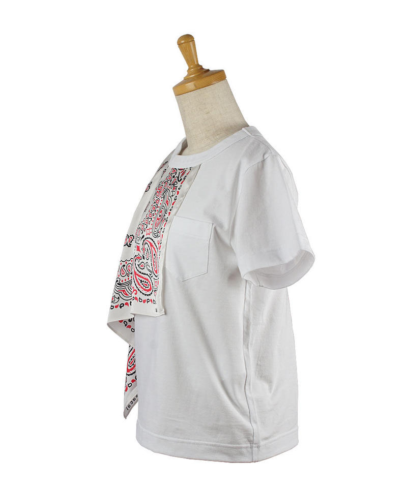 sacai(サカイ) BANDANA PRINT T-SHIRT バンダナ プリント Tシャツ sacai(サカイ) BANDANA PRINT T-SHIRT バンダナ プリント Tシャツ