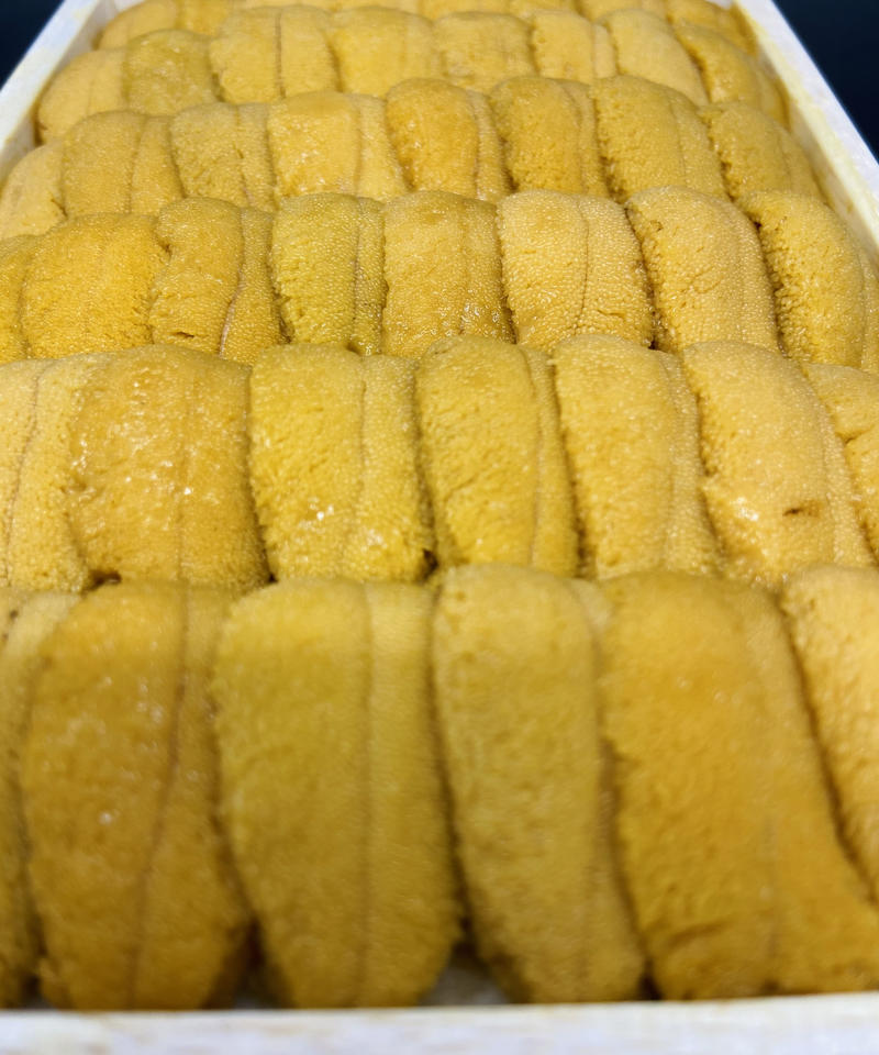 ムラサキウニ 並び 特上 約250g 東京うに Com