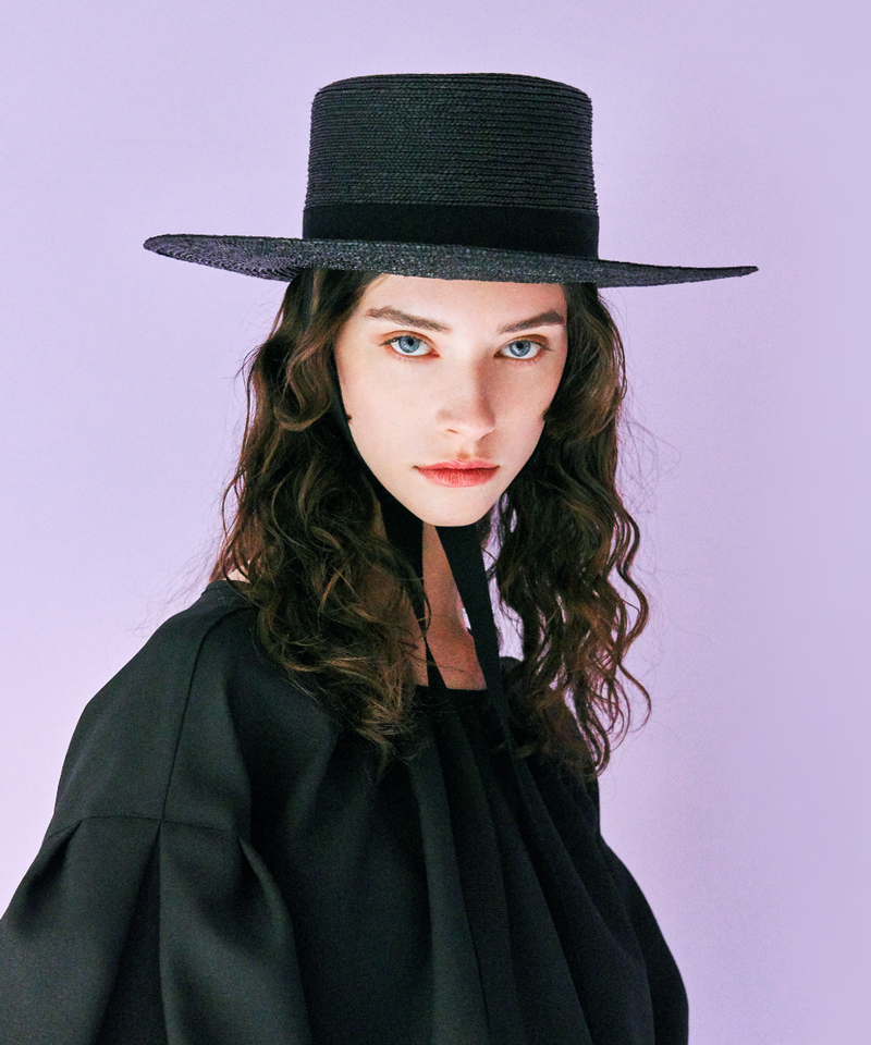 麦わら帽子 Wcj Sm 007bk Wcj Official Web Store