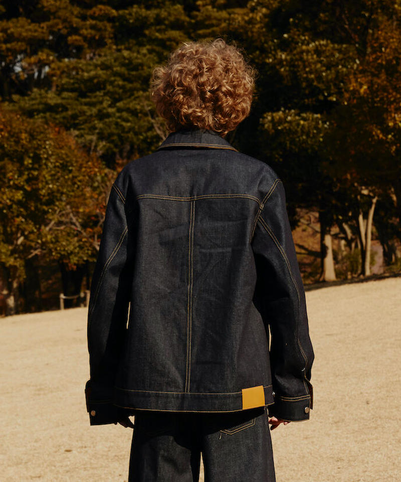 □【2020-21/定価8.2万】ズッカ ZUCCA *OVER-SIZED DENIM JACKET