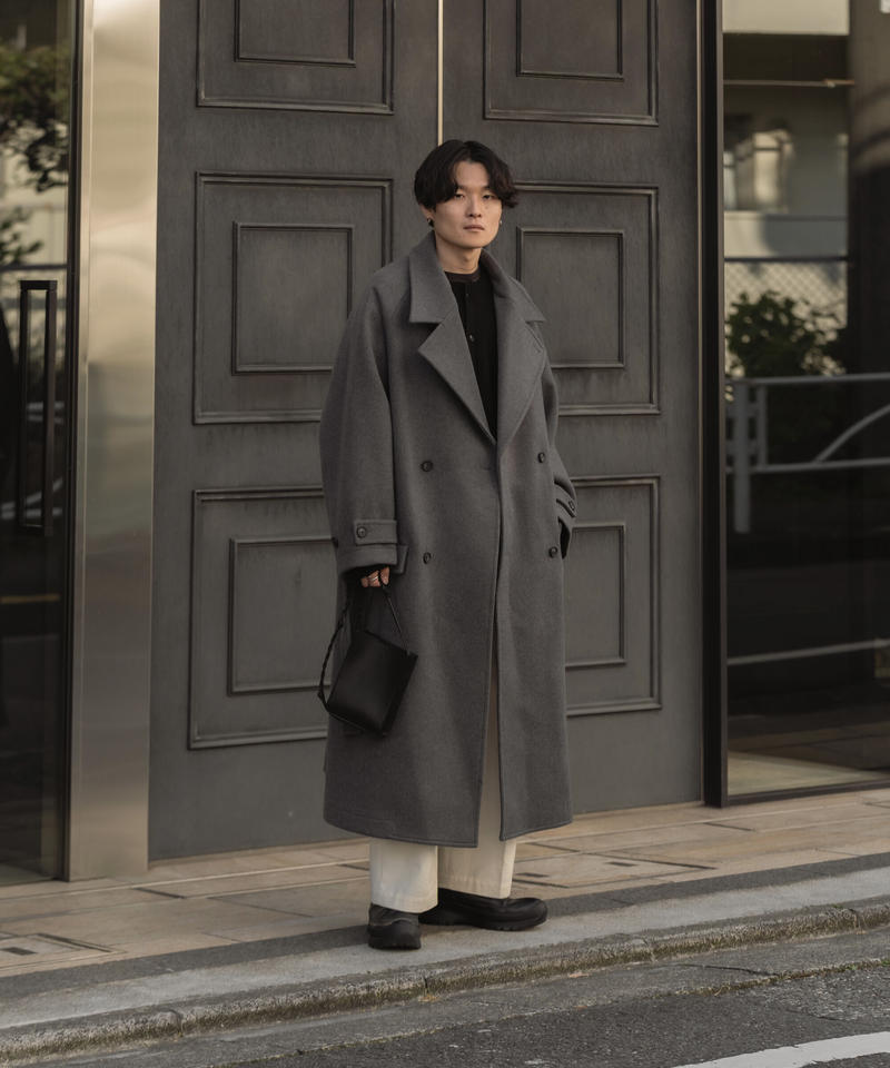 大学 割引 ryo takashima DOUBLE BREASTED COAT ジャケット・アウター