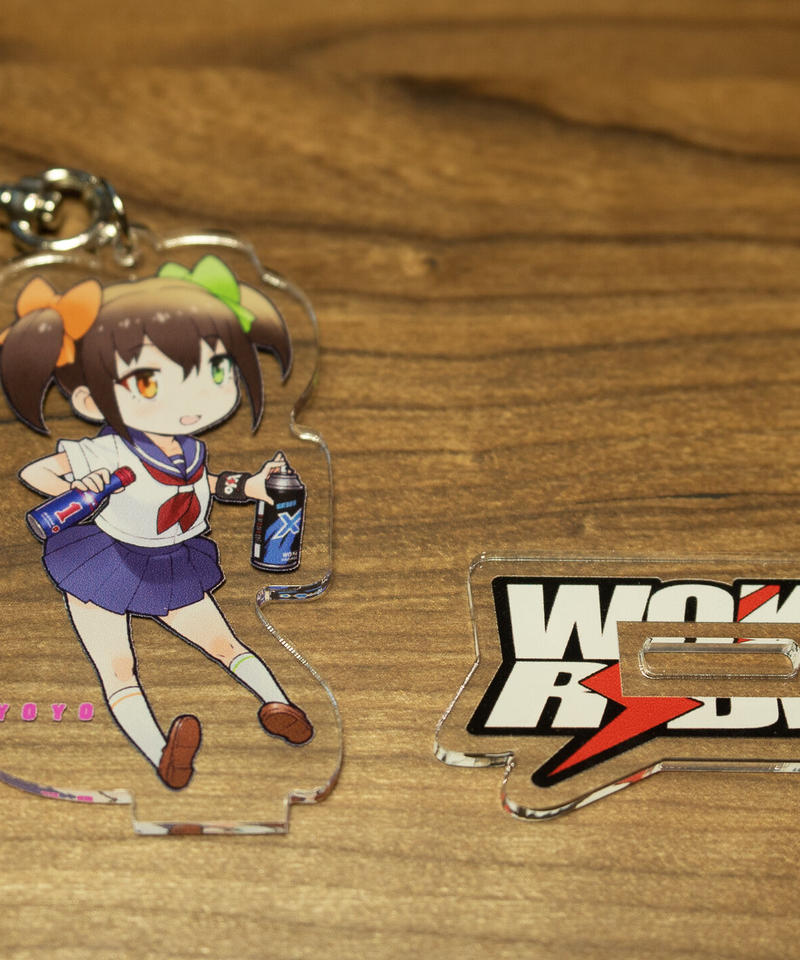 ６月下旬発送 よよちゃんアクリルキーホルダー スタンド付き Wokarider Store