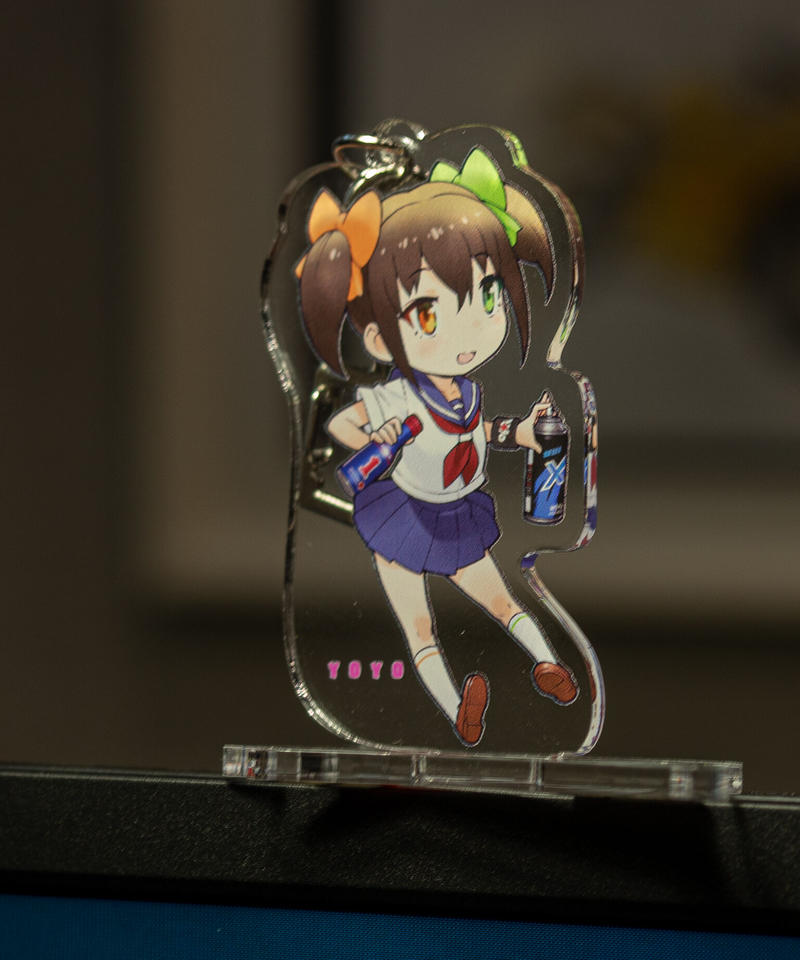 ６月下旬発送 よよちゃんアクリルキーホルダー スタンド付き Wokarider Store