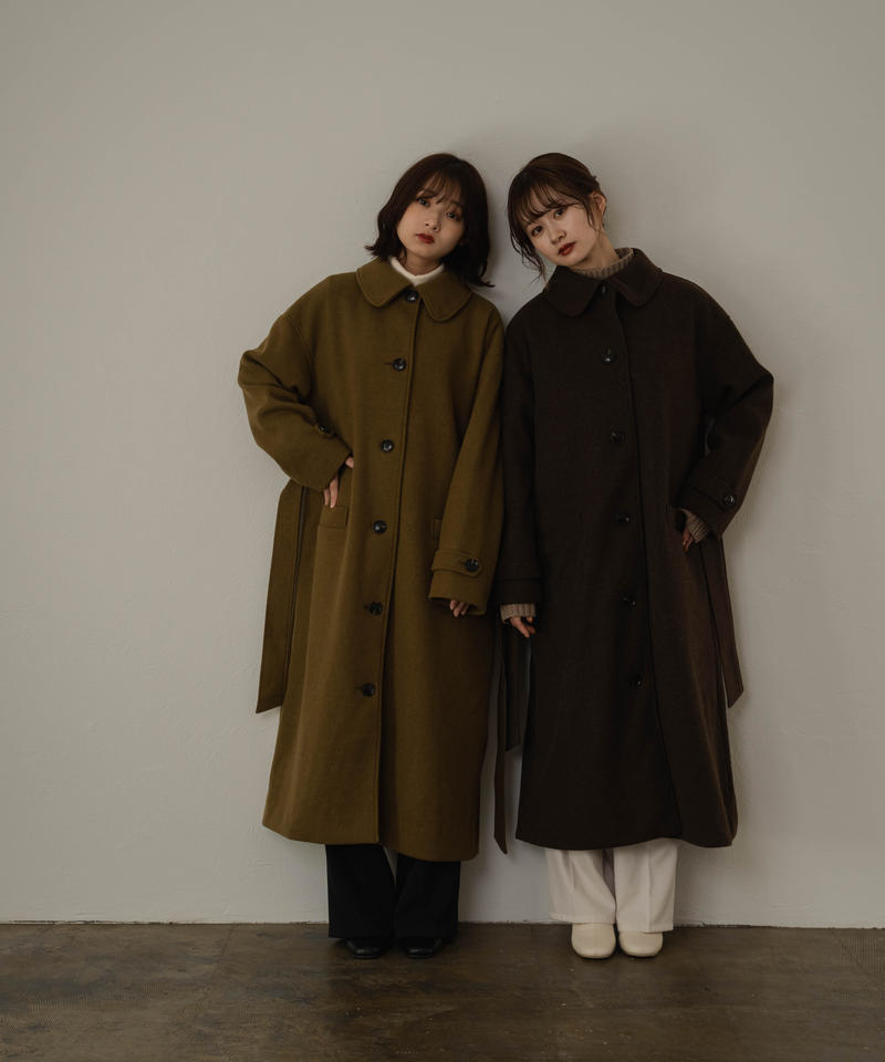 新年の贈り物 yourmle soutien collar long coat ブラウン