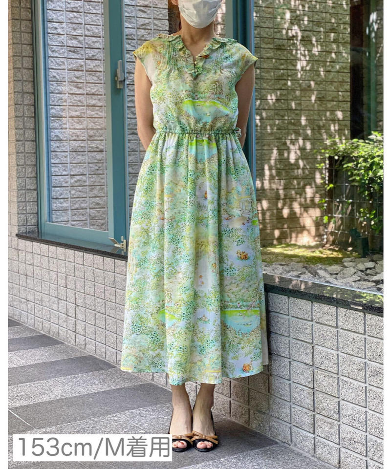 超歓迎された Yukiemon テキスタイルサマーワンピース プルミエール ロングワンピース マキシワンピース Www Newbalticdance Lt