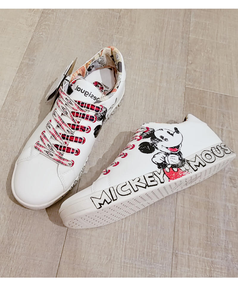 3 13 2 8instalive ミッキースニーカー Desigual Zize G