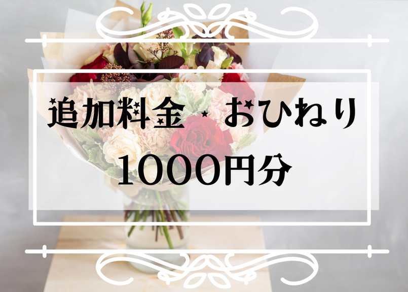 追加料金 おひねり ココルノstore