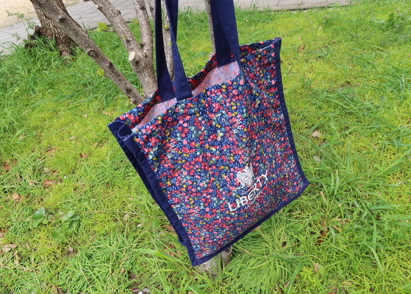 リバティロンドン限定トートバッグ ロンドンリバティ百貨店を応援しよう企画 お客様レビューあり