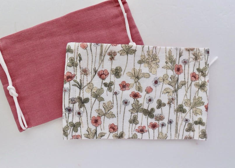 ハッピーマスク リバティダブルガーゼ Lサイズ ジョセフィンズガーデン ピンク お客様レビュ