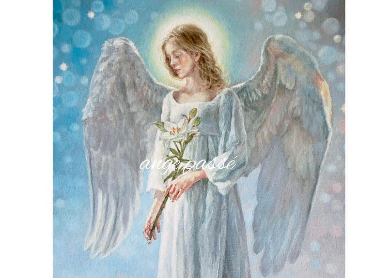 絵画 エンジェル 4 天使の羽根