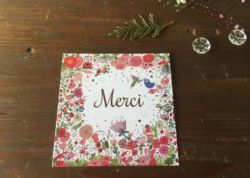 フランス パリ デザイン ポストカード Mamantique