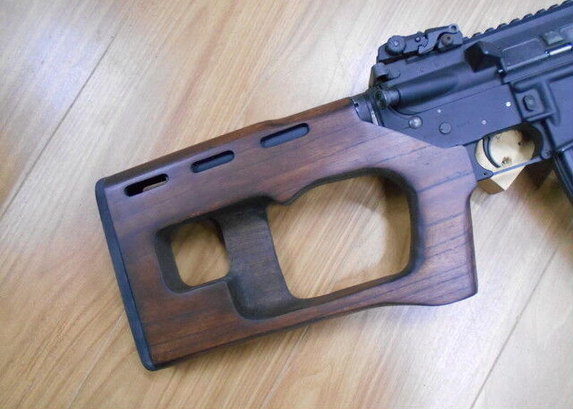 受注 マルイm4 Mws用adarタイプウッドストック製作 Aohate Custom W 受注 マルイm4 Mws用adarタイプウッドストック製作 Aohate Custom W