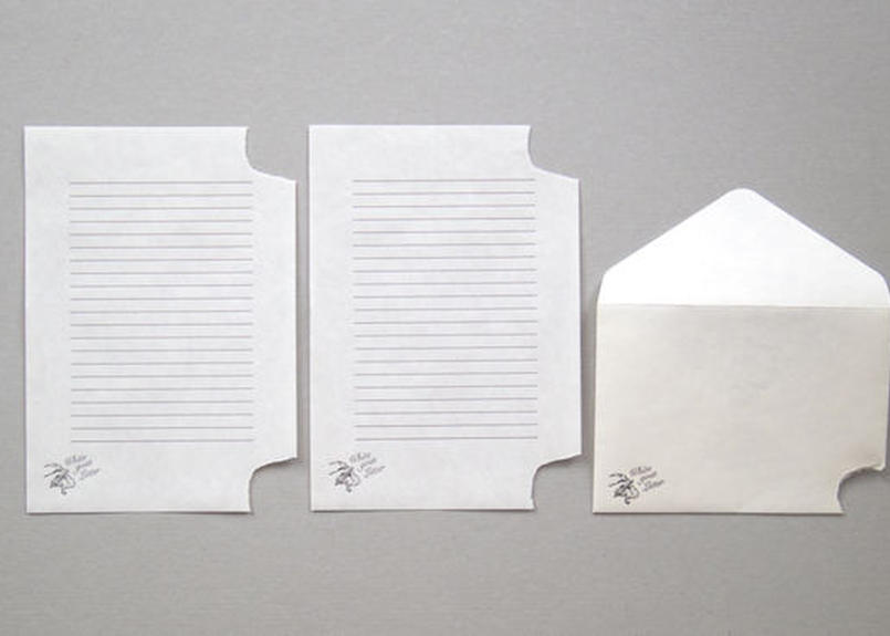 白やぎレター Aui Ao Design