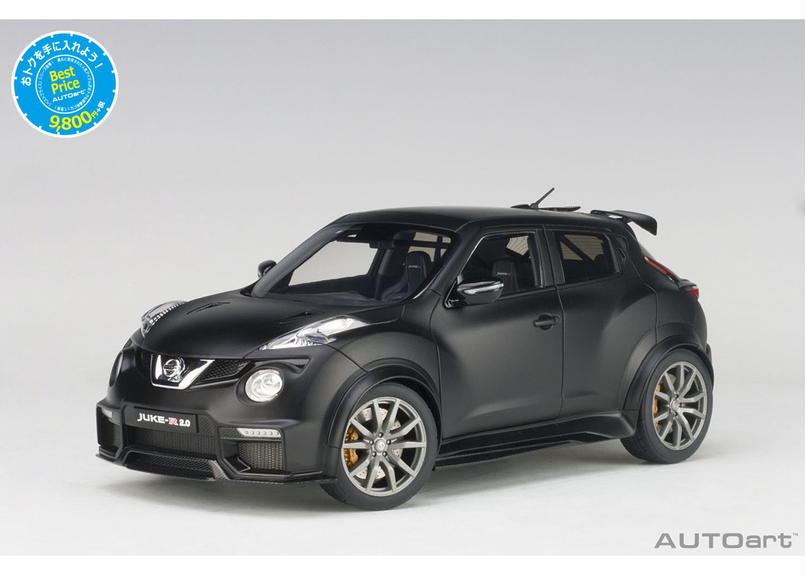 Autoart 1 18 ベストプライス 日産 ジュークr 2 0 マット ブラック