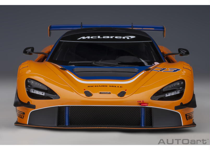 Autoart 1 18 マクラーレン 7s Gt3 03 オレンジ 開閉無し 81