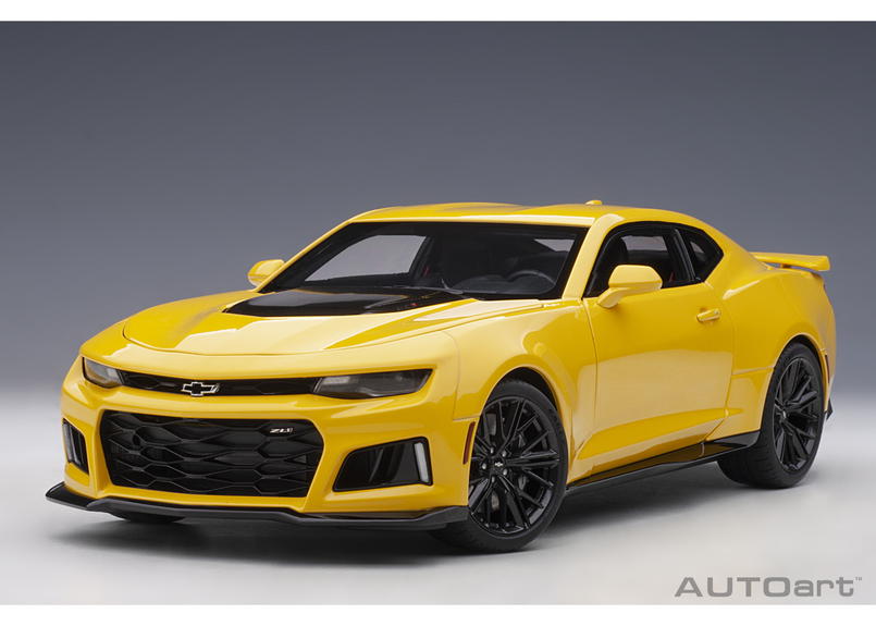 AUTO art 71205 1/18 シボレー カマロ ZL1 2017 (イエロー) www