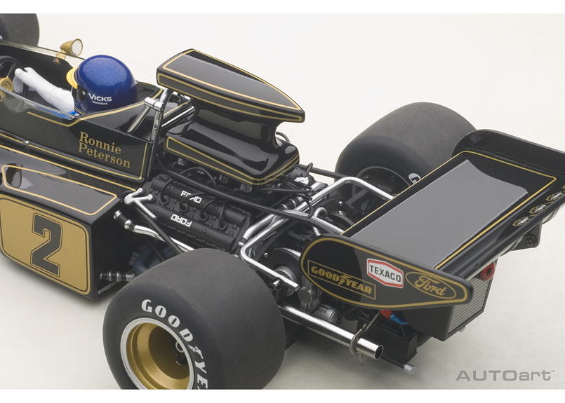 送料無料 非常に良い AUTOart 1 18 ロータス 72E 1973 #2 ロニー ...