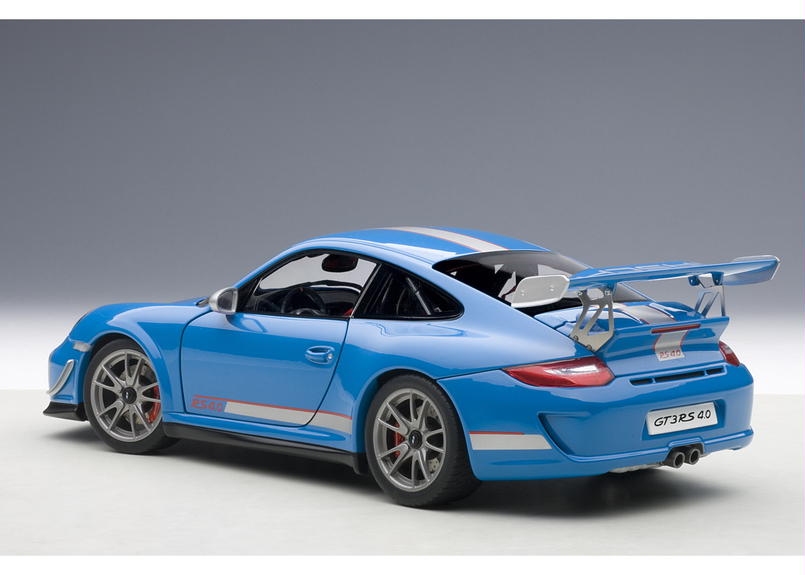 Autoart 1 18 ポルシェ 911 997 Gt3rs 4 0 ブルー 781