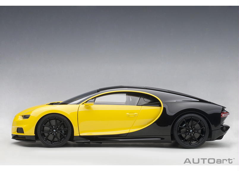 AUTOart 1/18 ブガッティ シロン 2017 (イエロー/ブラック) 70994 |...