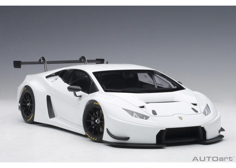 あなたにおすすめの商品 Auto ホワイト Gt3 ウラカン ランボルギーニ 1 18 Art レーシングカー Labelians Fr