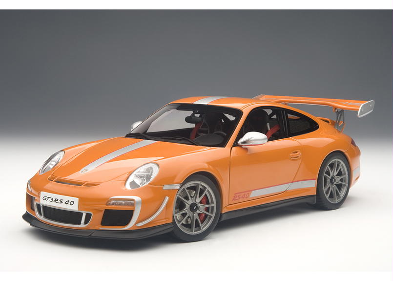 Autoart 1 18 ポルシェ 911 997 Gt3rs 4 0 オレンジ 78