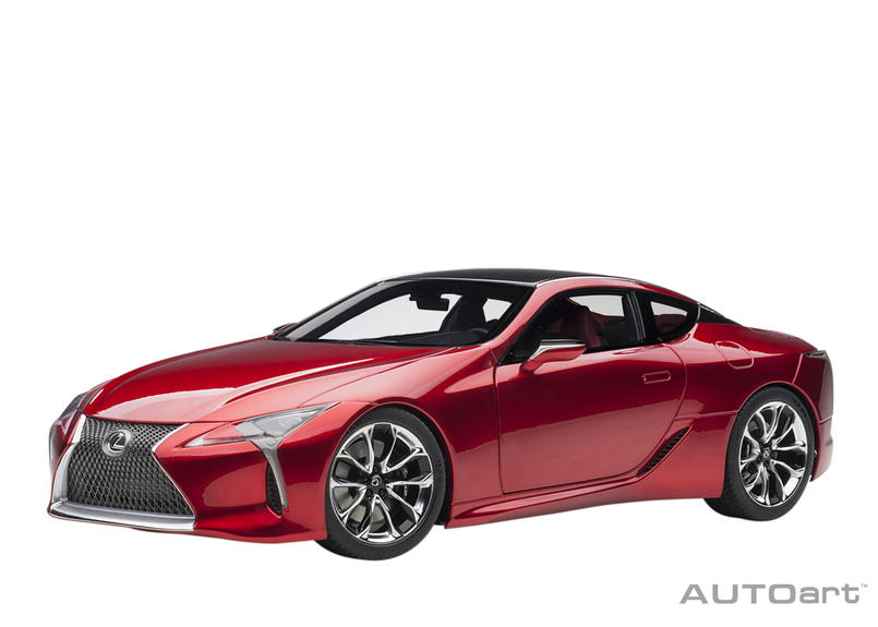 Autoart 1 18 レクサス Lc500 メタリック レッド インテリア カラー ダ