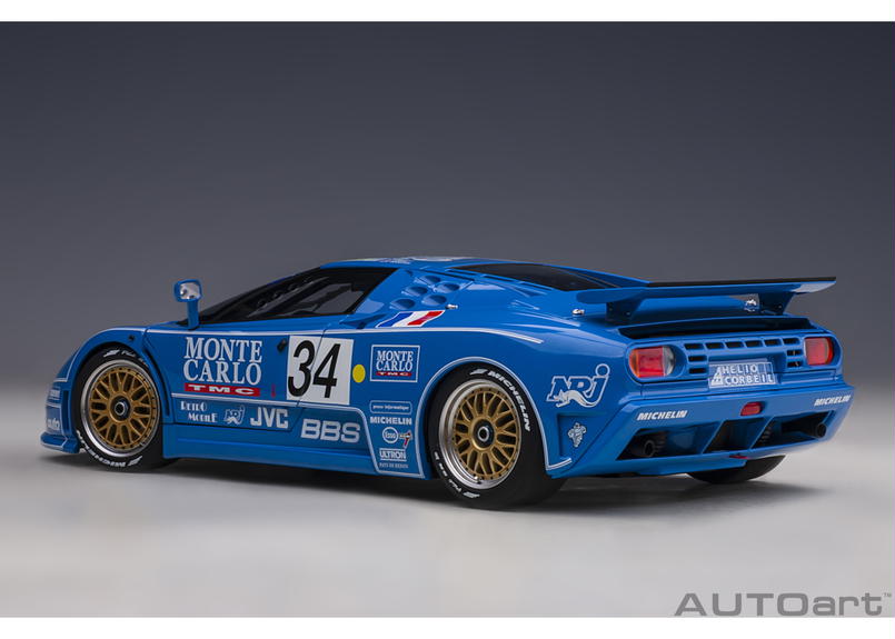 AUTOart 1/18 ブガッティ EB110 SS 1994年 #34 (ル・マン24時間... AUTOart 1/18 ブガッティ EB110 SS 1994年 #34 (ル・マン24時間...