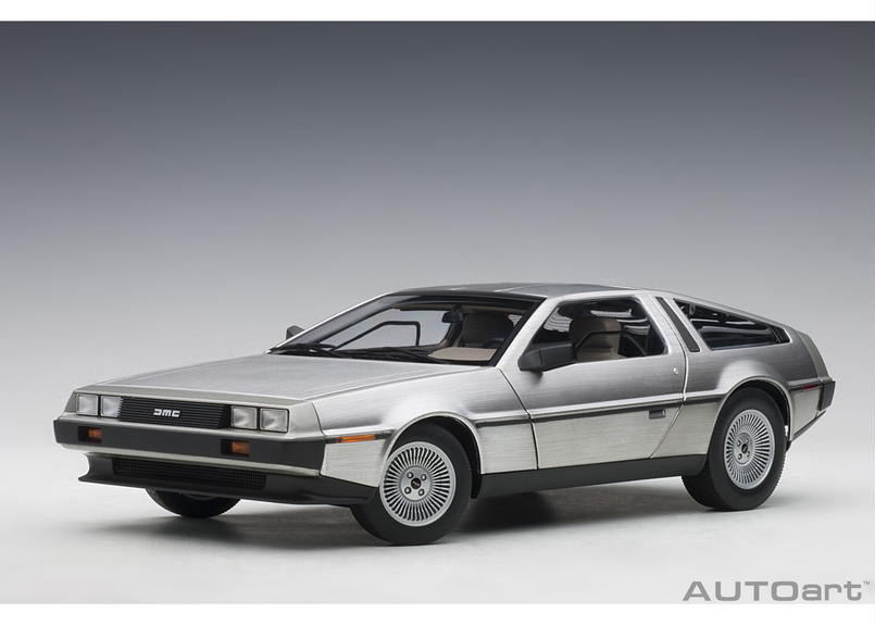 AUTOart 1/18 デロリアン DMC-12 (サテンシルバー) 79916 | AUT...