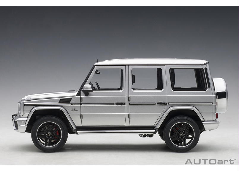 AUTOart 1/18 メルセデス・AMG G63 2017 (シルバー) 76323 |