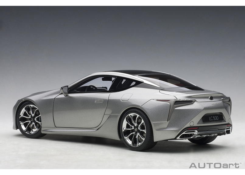 Autoart 1 18 レクサス Lc500 チタニウム シルバー インテリア カラー