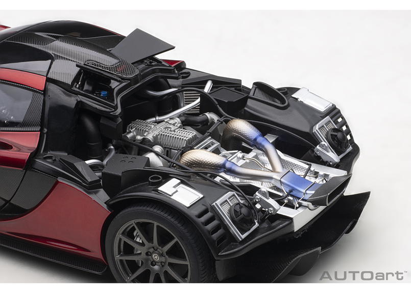 Autoart 1 18 マクラーレン P1 メタリック レッド Auto