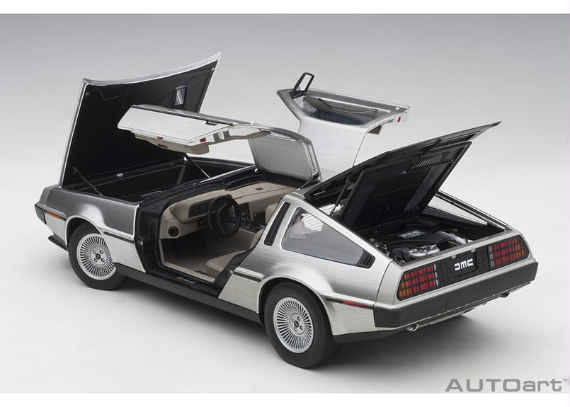 AUTOart 1/18 デロリアン DMC-12 (サテンシルバー) 79916 | AUT...