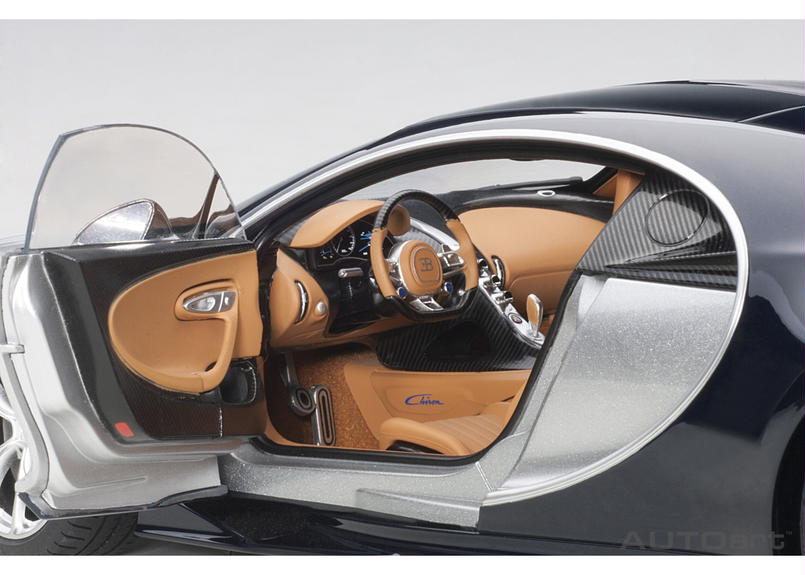 Autoart 1 18 ブガッティ シロン 17 メタリック シルバー ダーク ブルー Autoart 1 18 ブガッティ シロン 17 メタリック シルバー ダーク ブルー