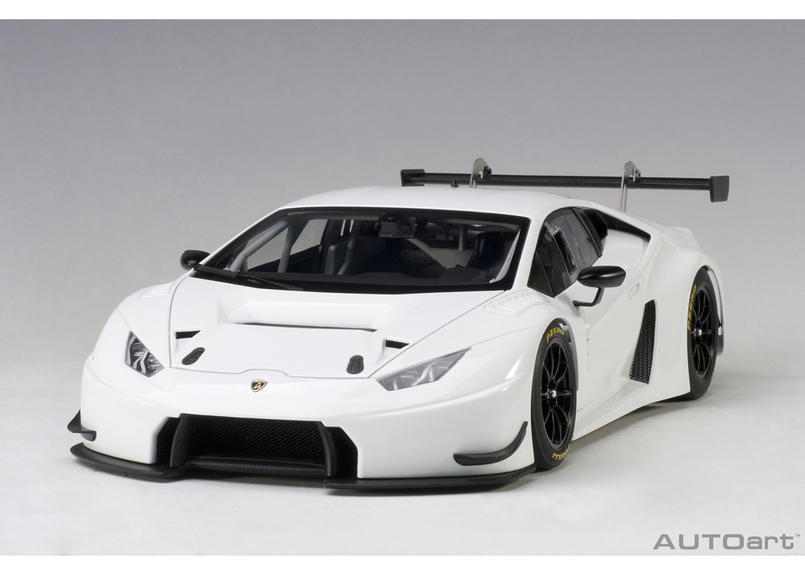 あなたにおすすめの商品 Auto ホワイト Gt3 ウラカン ランボルギーニ 1 18 Art レーシングカー Labelians Fr
