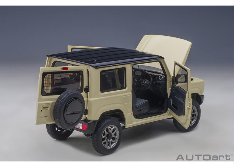 AUTOart 1/18 スズキ ジムニー (JB64) (アイボリー・メタリック/ブラック・... AUTOart 1/18 スズキ ジムニー (JB64) (アイボリー・メタリック/ブラック・...