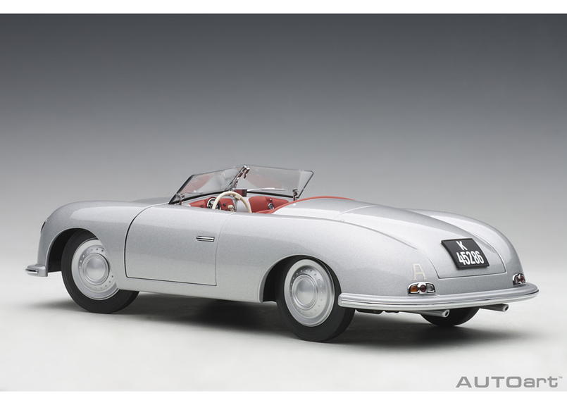 Autoart 1 18 ポルシェ 356 No 1 シルバー Autoa