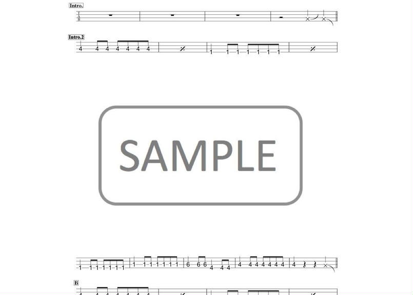 明日も Shishamo かんたんベースアレンジ楽譜 Bassconnect かんたんアレ