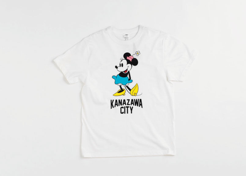 Disney Cafeたもん スペシャルコラボtシャツ Mickey Minnie 黒 白
