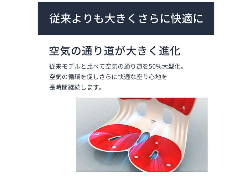 独特な 【送料無料】 骨盤サポートチェア カーブルチェアグランド