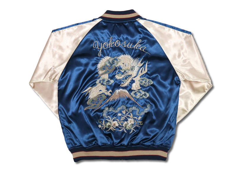 Mikasa オリジナルスカジャン 花龍 薄手 日本製 横須賀 Mikasa 横須賀ドブ板
