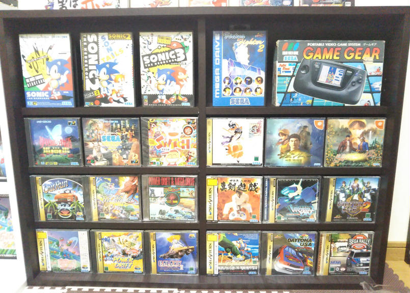 パッケージ収納棚 Gaming Kagu Store