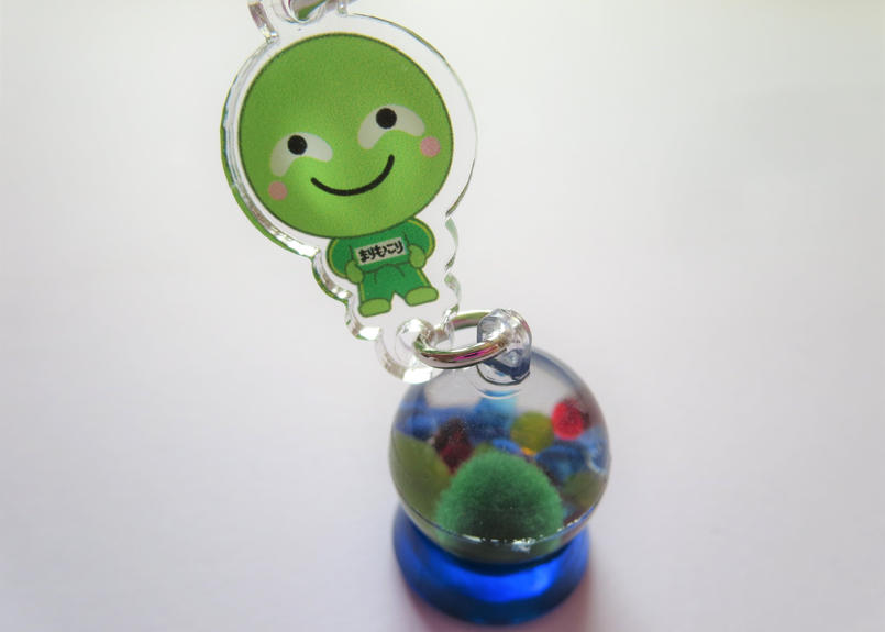 アクリル ドームまりも付 まりもっこりキーホルダー まりもっこり With Kyowa アクリル ドームまりも付 まりもっこりキーホルダー まりもっこり With Kyowa